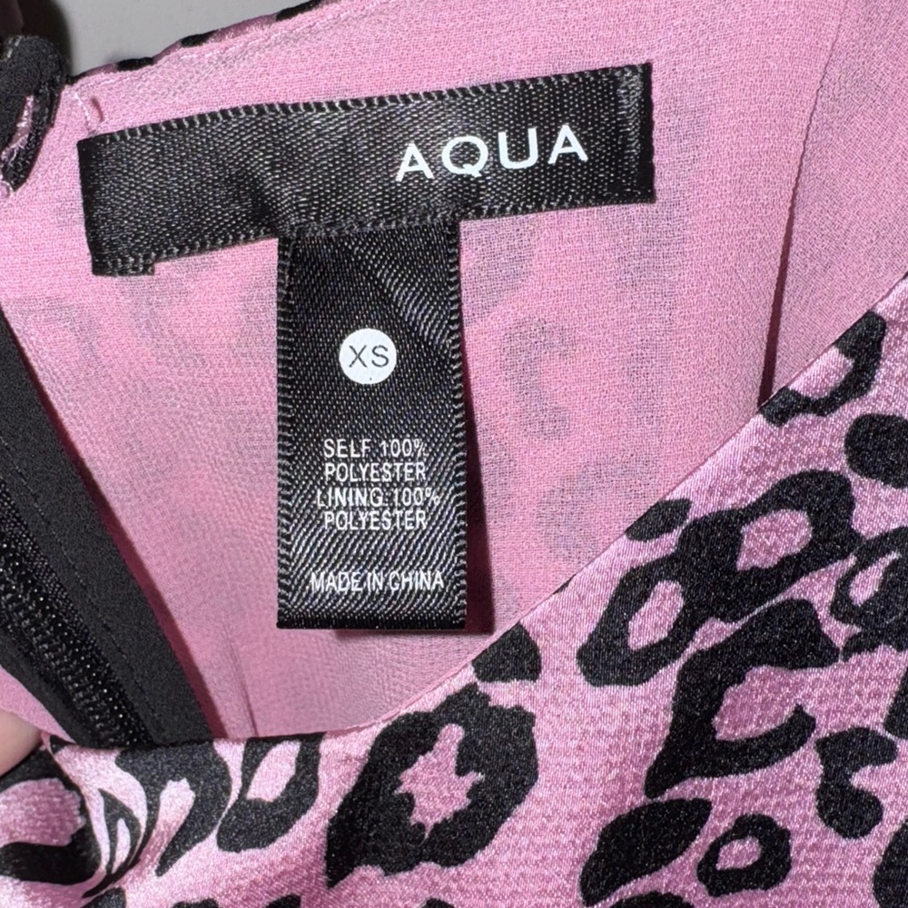 Aqua Pink Ruffled Mini Sundress - Picture 6 of 6